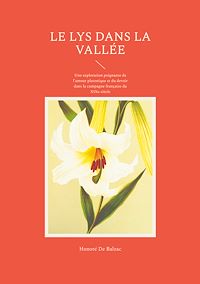 Téléchargez le livre :  Le Lys dans la vallée