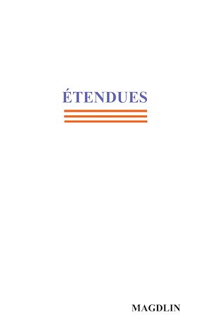 Téléchargez le livre :  Étendues