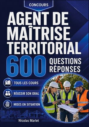 Download the eBook: Concours agent de maîtrise territorial 600 questions réponses