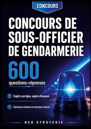 Download the eBook: Concours de sous-officier de gendarmerie 600 questions réponses