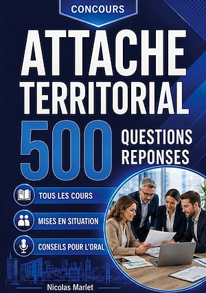 Download the eBook: Attaché territorial 500 questions réponses