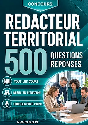 Download the eBook: Rédacteur territorial  500 questions réponses
