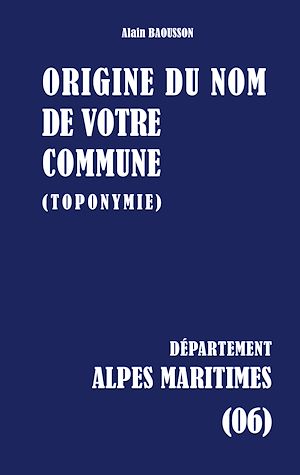 Download the eBook: Origine du nom de votre commune