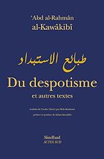 Download this eBook Du despotisme et autres textes