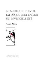 Télécharger le livre :  Au milieu de l'hiver, j'ai découvert en moi un invincible été
