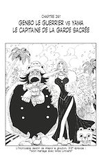 Télécharger le livre :  One Piece édition originale - Chapitre 261