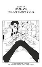 Télécharger le livre :  One Piece édition originale - Chapitre 501