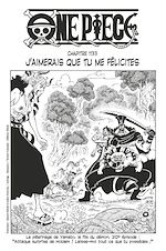 Télécharger le livre :  One Piece édition originale - Chapitre 1133