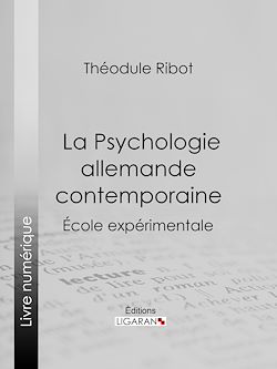 Télécharger le livre :  La Psychologie allemande contemporaine