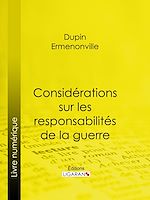 Download this eBook Considérations sur les responsabilités de la guerre