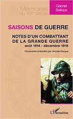 Télécharger le livre :  Saisons de guerre