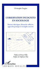Download this eBook Observation incognito en sociologie