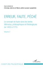 Download this eBook Erreur, faute, péché (Volume 2)