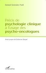 Télécharger le livre :  Précis de psychologie clinique à l'usage des psycho-oncologues