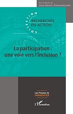 Télécharger le livre :  La participation : une voie vers l'inclusion ?