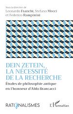 Télécharger le livre :  Dein Zetein, la nécessité de la recherche