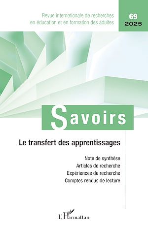 Téléchargez le livre :  Le transfert des apprentissages