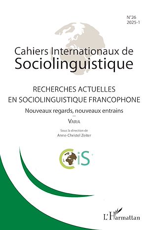 Téléchargez le livre :  Recherches actuelles en sociolinguistique francophone