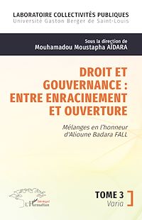 Télécharger le livre : Droit et gouvernance : Entre enracinement et ouverture