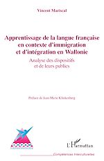 Télécharger le livre :  Apprentissage de la langue française en contexte d'immigration et d'intégration en Wallonie