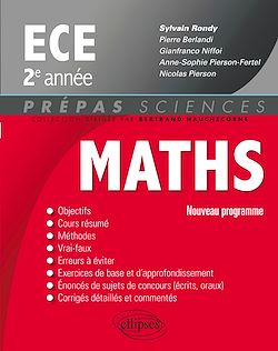 Télécharger le livre :  Mathématiques ECE 2e année - nouveau programme 2014