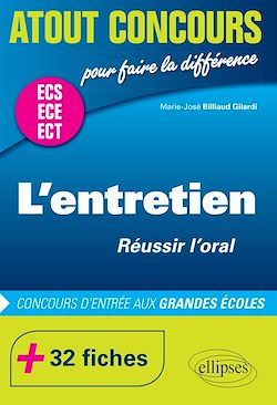 Télécharger le livre :  L'entretien aux concours d'entrée des écoles de commerce