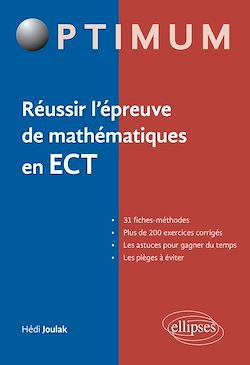 Télécharger le livre :  Réussir l'épreuve de mathématiques en ECT