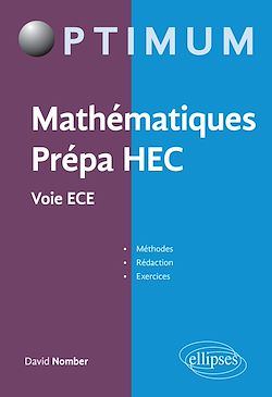 Télécharger le livre :  Mathématiques Prépa HEC - Voie ECE : Méthodes, rédaction et exercices