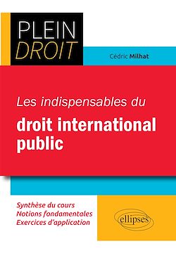Télécharger le livre :  Les indispensables du droit international public