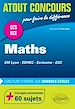 Télécharger le livre :  Mathématiques aux concours d'entrée des écoles de commerce (EM Lyon, EDHEC, Ecricome, ESC) • Prépas ECS et ECE