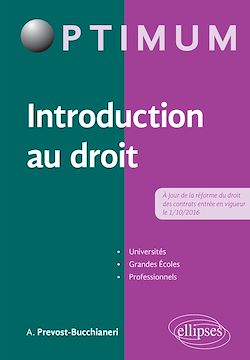 Télécharger le livre :  Introduction au droit