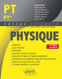 Télécharger le livre :  Physique PT/PT* - 3e édition actualisée