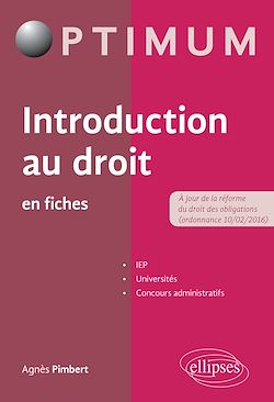Télécharger le livre :  Introduction au droit en fiches