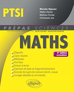 Télécharger le livre :  Mathématiques PTSI - 3e édition actualisée