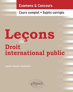 Télécharger le livre :  Leçons de Droit international public