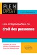 Télécharger le livre :  Les indispensables du droit des personnes