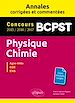 Télécharger le livre :  Physique-Chimie. BCPST. Annales corrigées et commentées. Concours 2015/2016/2017