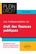 Télécharger le livre :  Les indispensables du droit des finances publiques