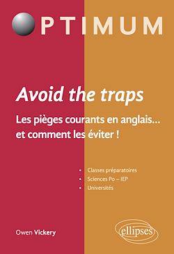 Télécharger le livre :  Avoid the trap. Les pièges courants en anglais…et comment les éviter