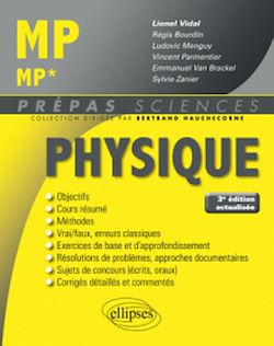 Télécharger le livre :  Physique MP/MP* - 3e édition actualisée