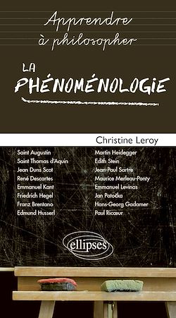 Télécharger le livre :  La phénoménologie