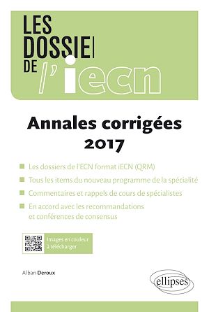 Téléchargez le livre :  Les dossiers de l'IECN - annales 2017 corrigées