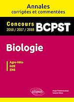 Télécharger le livre :  Biologie BCPST - Annales corrigées et commentées - Concours 2016/2017/2018