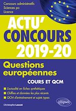 Download this eBook Questions européennes - concours 2019-2020