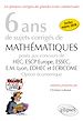 Télécharger le livre :  6 ans de sujets corrigés de Mathématiques posés aux concours de H.E.C., ESSEC, E.S.C.P. Europe, E.M. Lyon, EDHEC et ECRICOME - option économique - sujets 2018 inclus