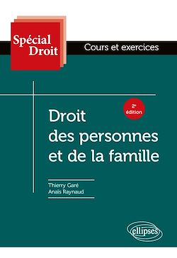 Télécharger le livre :  Droit des personnes et de la famille - 2e édition