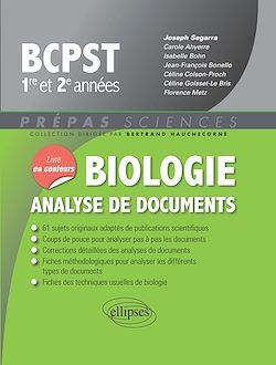 Télécharger le livre :  Biologie - Analyse de documents - BCPST 1re et 2e années