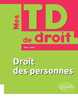 Télécharger le livre :  Droit des personnes