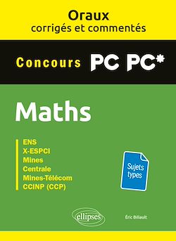 Télécharger le livre :  Oraux corrigés et commentés de mathématiques PC-PC*