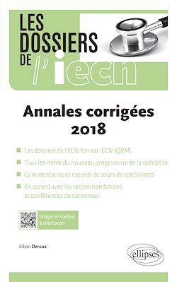 Télécharger le livre :  ECNi – Annales corrigées 2018